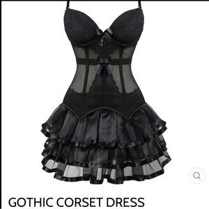 Rock N Goth brand
Brand new dress never worn
Very well, well-made